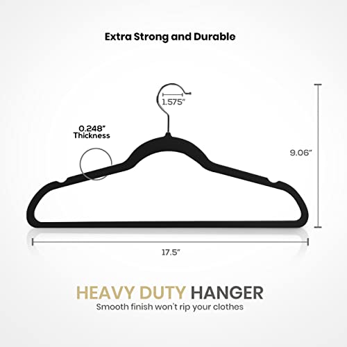  Utopia Home Clothes Hangers 50 Pack - Plastic Hangers Space  Saving - Durable Coat Hanger with Shoulder Grooves (White) : Home & Kitchen