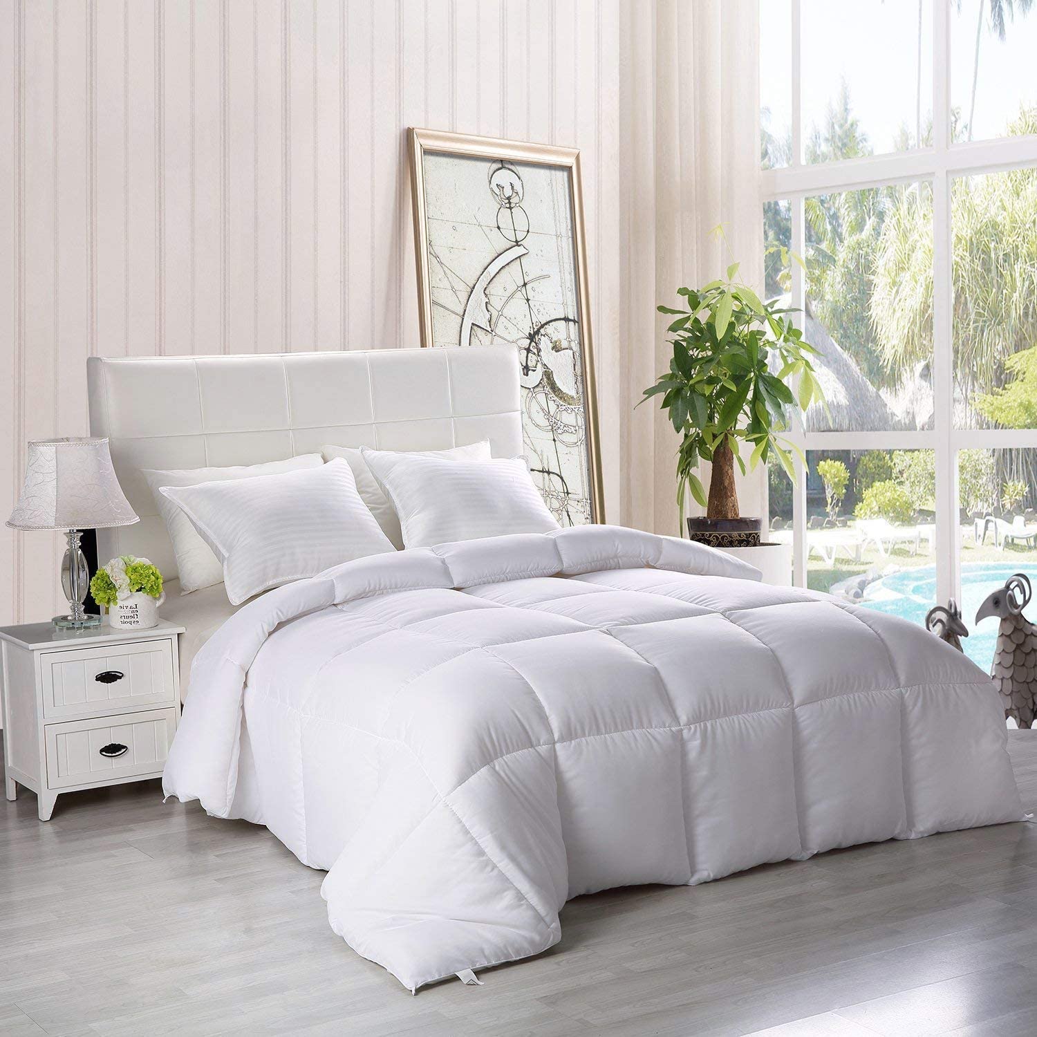 Utopia Bedding All Season 250 GSM Comforter - Soft Down Alternative Co