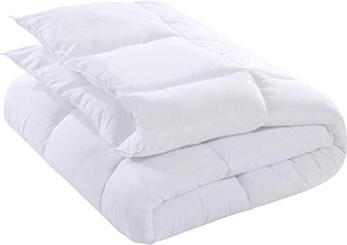  Utopia Bedding Comforter - All Season Comforters Queen Size -  Plush Siliconized Fiberfill - White Bed Comforter - Box Stitched : Home &  Kitchen