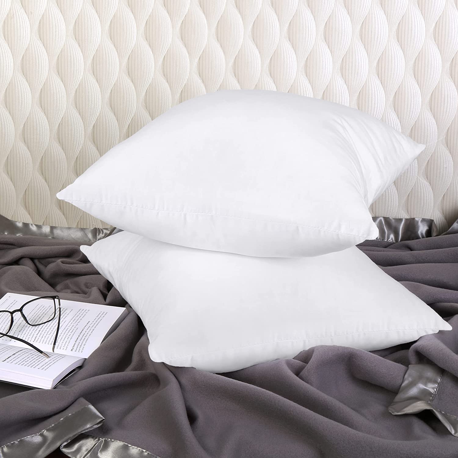 Utopia Bedding Throw Pillows Insert (Pack of 2, White) NIP - Lil Dusty  Online Auctions - All Estate Services, LLC