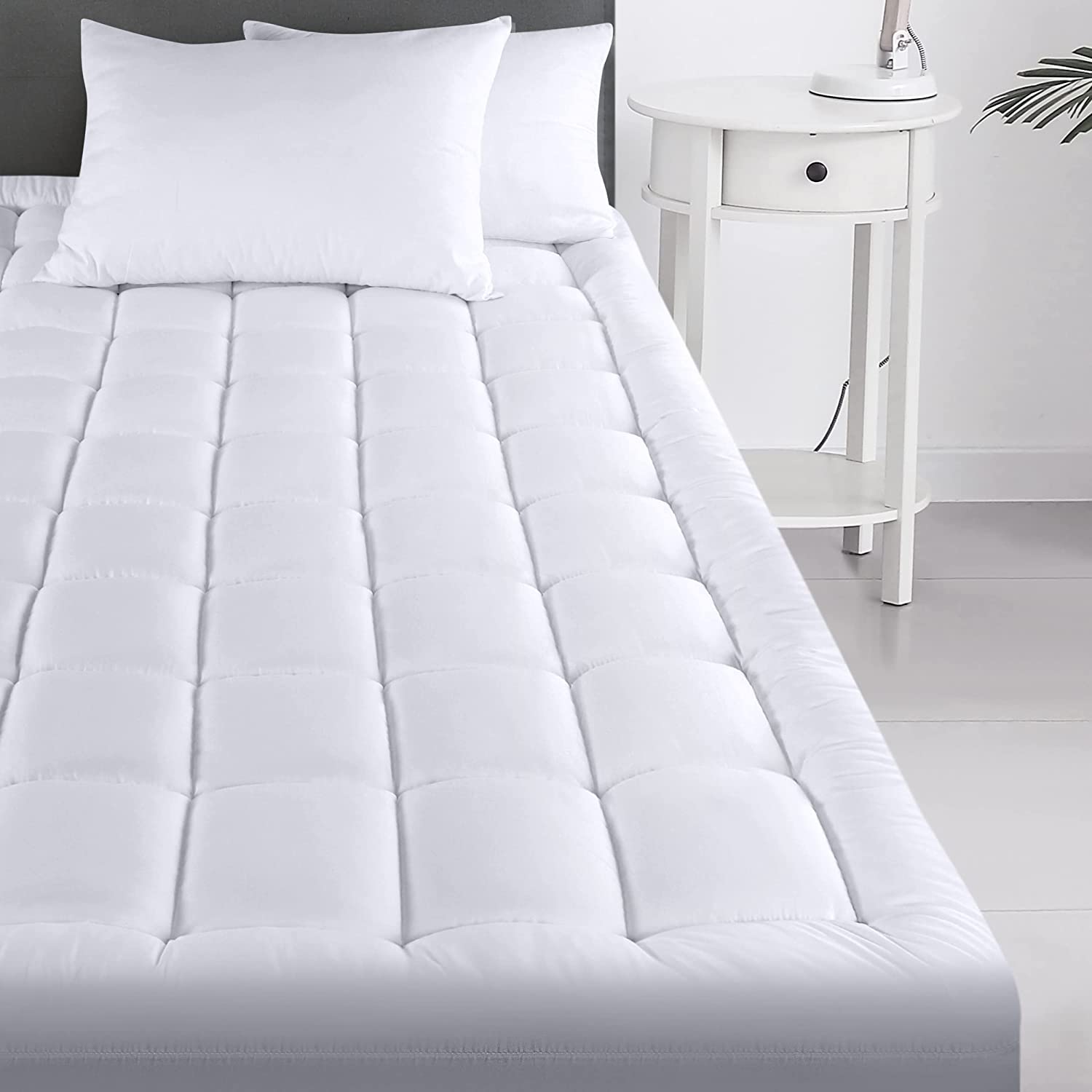  Utopia Bedding Quilted Fitted Mattress Pad (Queen