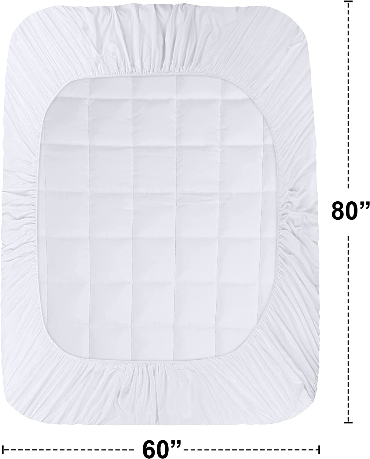 Quilted Fitted Premium Mattress Pad By Utopia Bedding – Utopia Deals