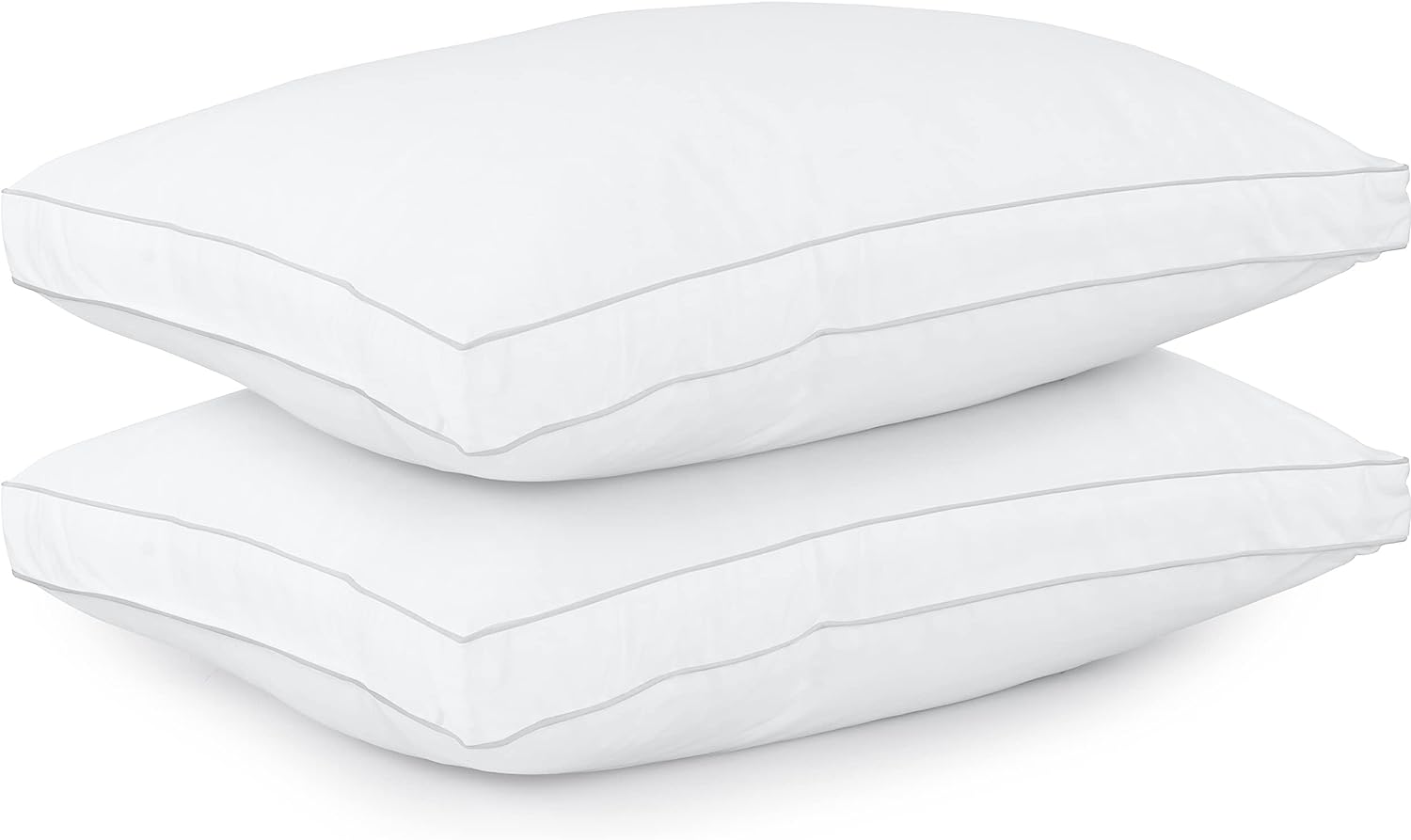 Utopia Bedding Bed Pillows for Sleeping Queen Size (White), Set of 2,  Cooling Hotel Quality, Gusseted