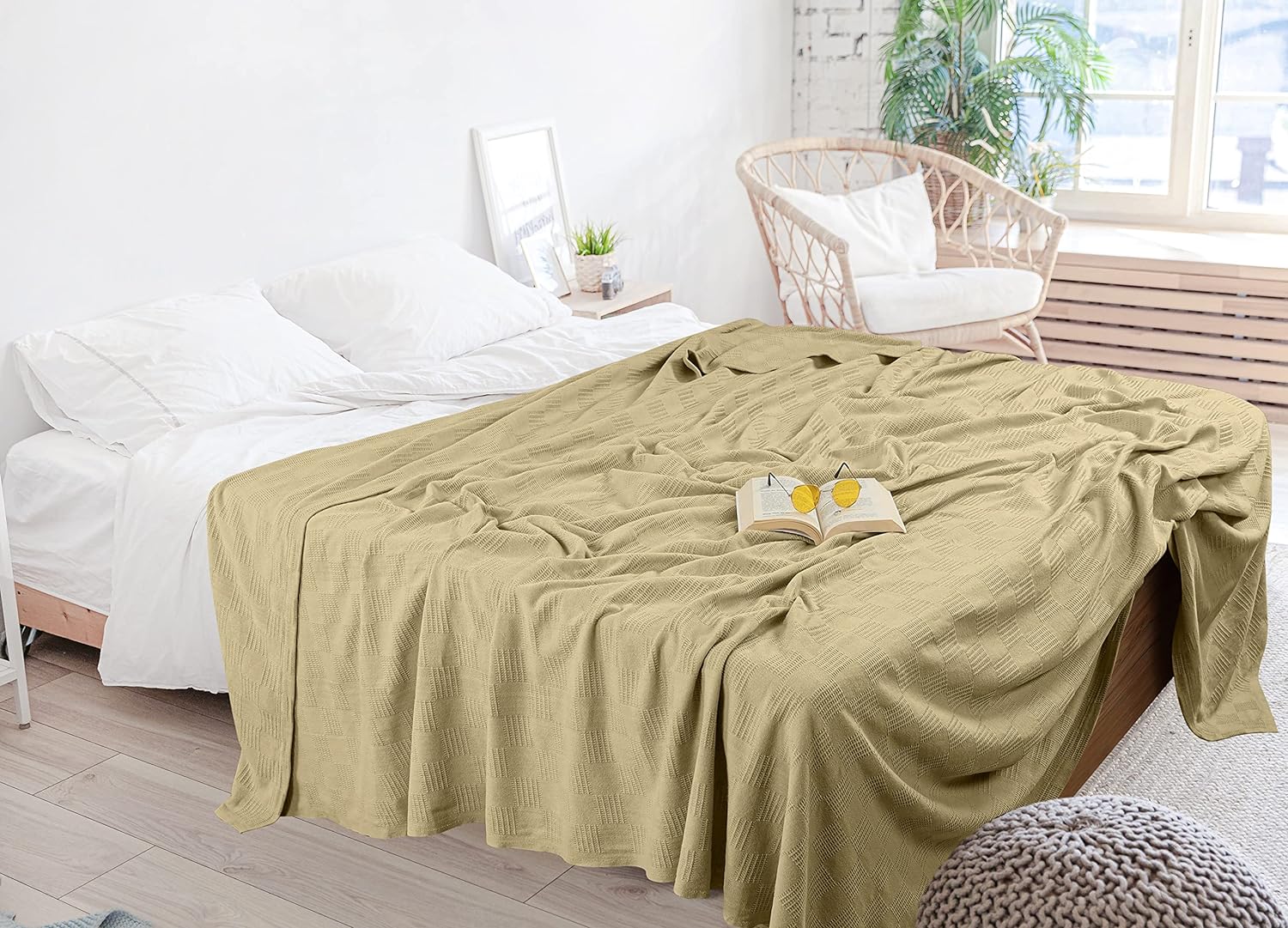 Utopia Bedding Fleece Blanket Queen Size Black 300gSM Luxury