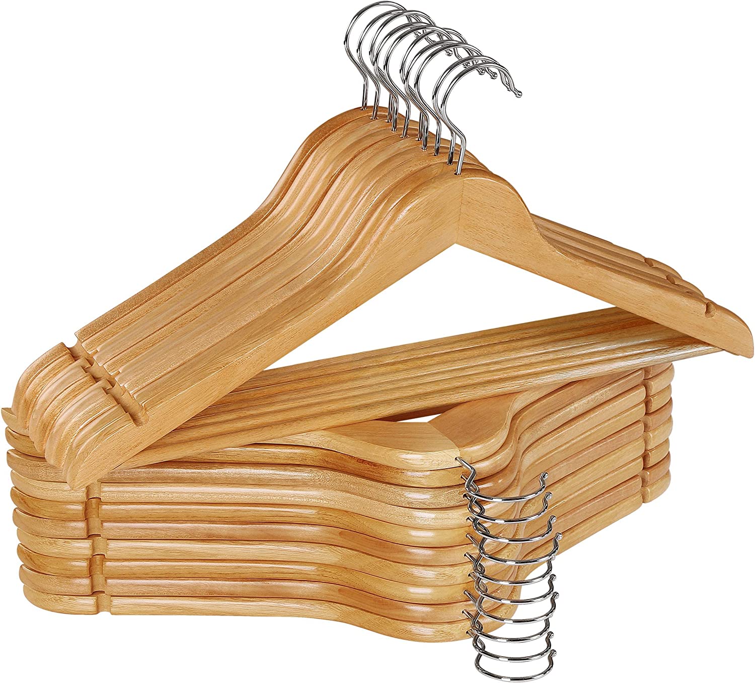 Buy Wooden Hangers in Bulk - Wholesale Clothes Hangers