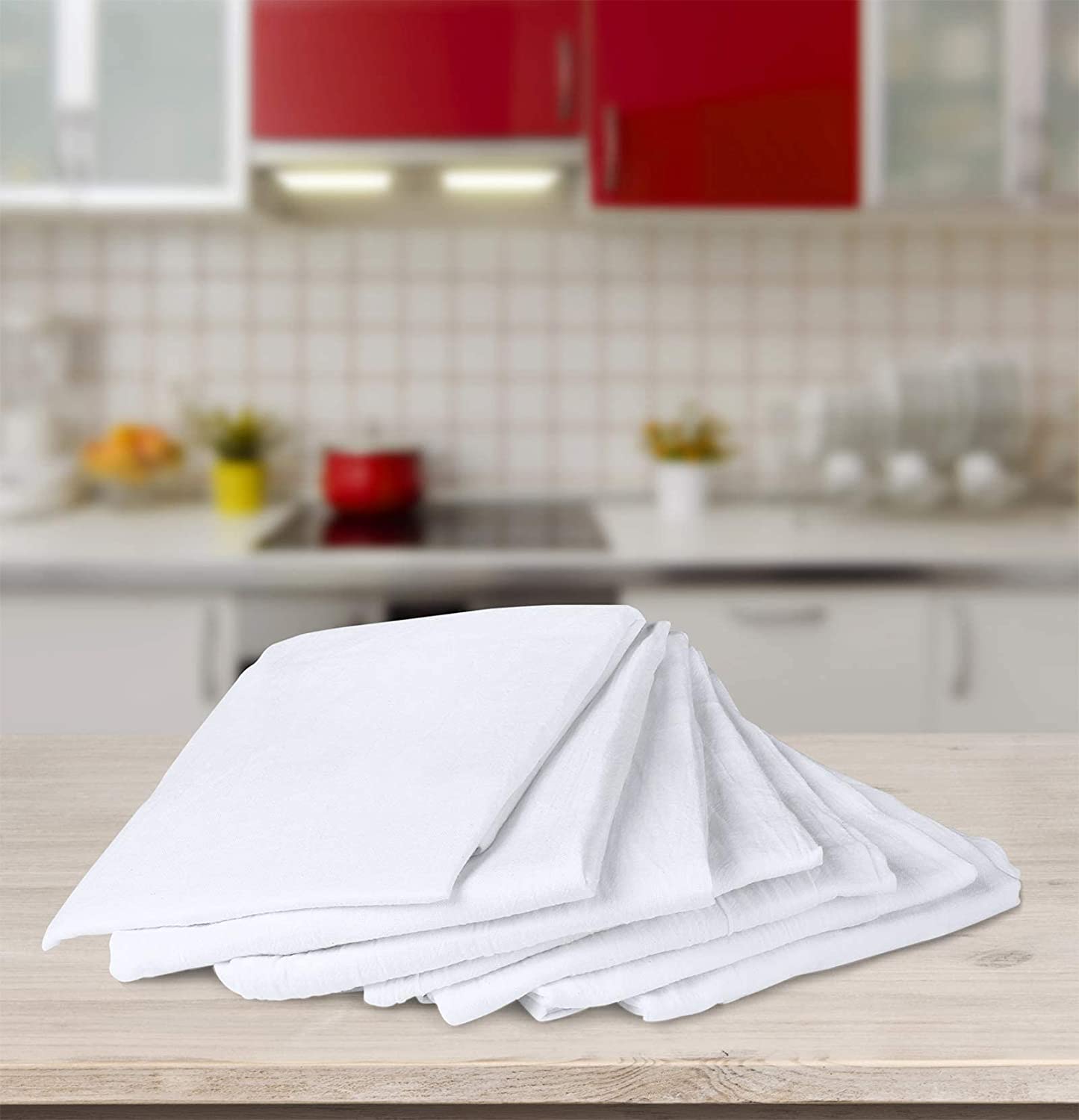 Utopia Kitchen Flour Sack Dish Towels, 12 Pack Cotton Kitchen Towels - –  SHANULKA Home Decor
