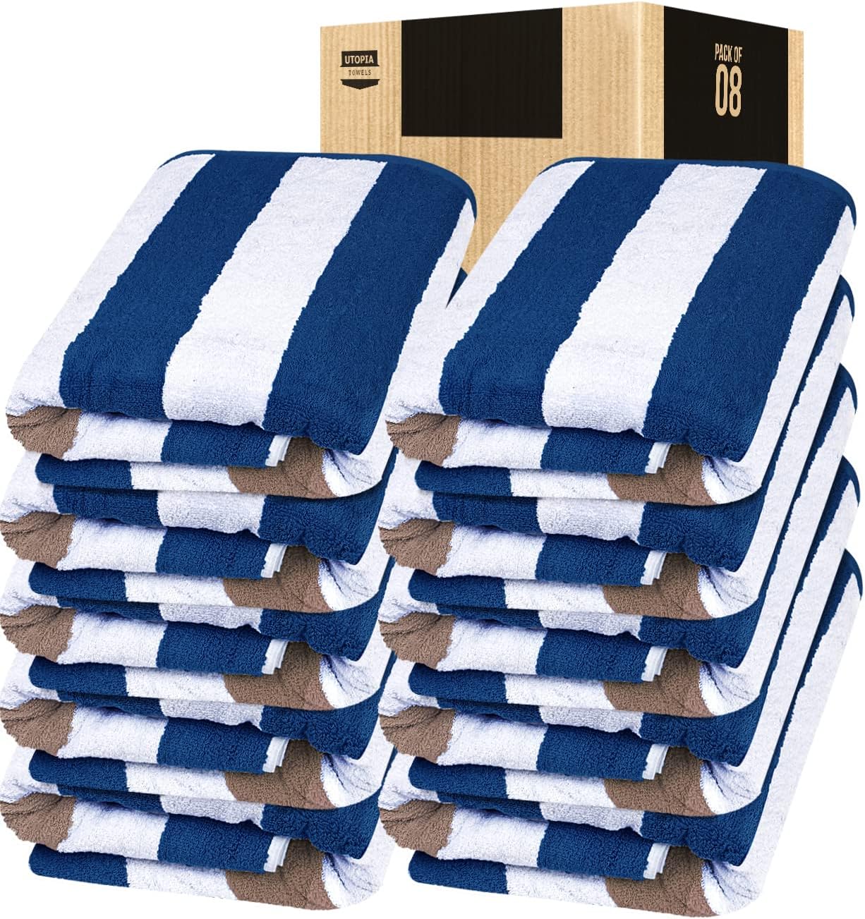 Utopia Towels Polycotton 300 GSM Beach Towel Set - Buy Utopia Towels  Polycotton 300 GSM Beach Towel Set Online at Best Price in India