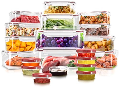 Sure Fresh Plastic Snack Containers with Lids, 4-ct. Packs