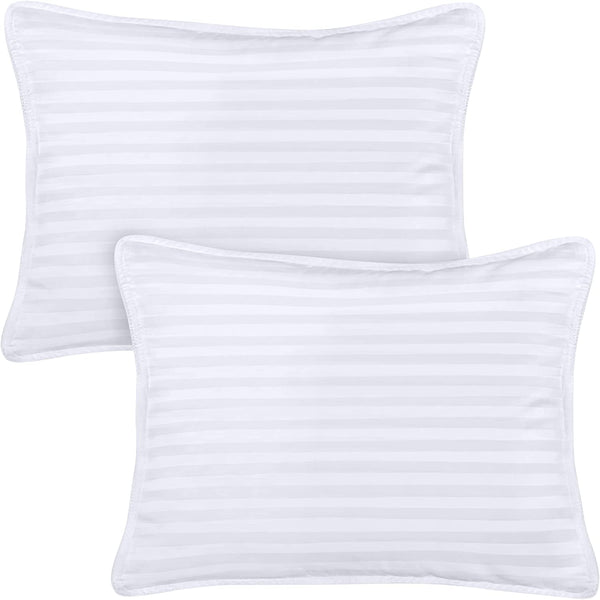 Utopia Bedding Toddler Pillow (Lavendar, 2 Pack), 13x18 Toddler Pillows for Sleeping, Soft and Breathable Cotton Blend Shell, Polyester Filling, Small