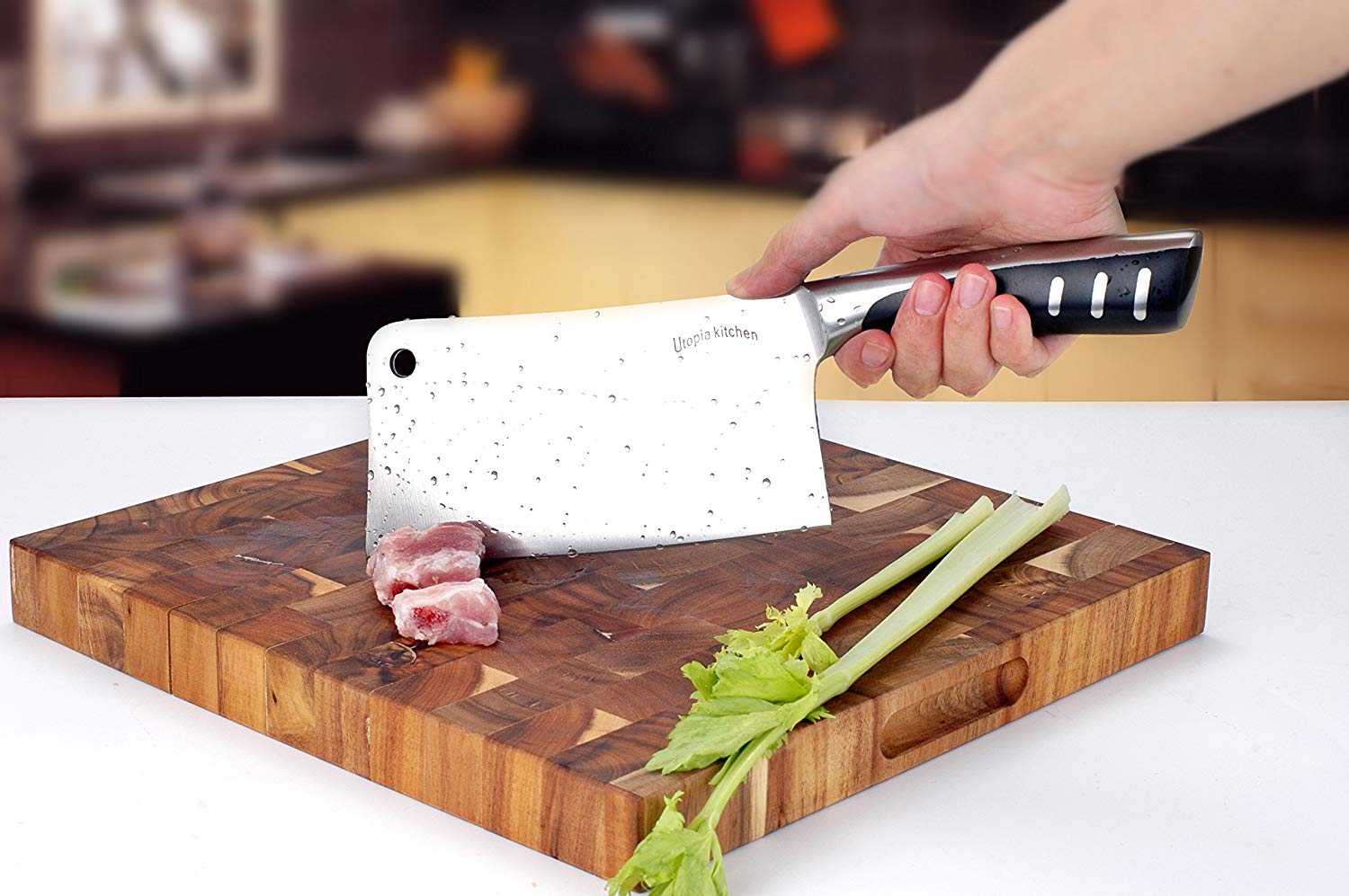 Utopia Kitchen 7 Meat Cleaver Knife - Sears Marketplace