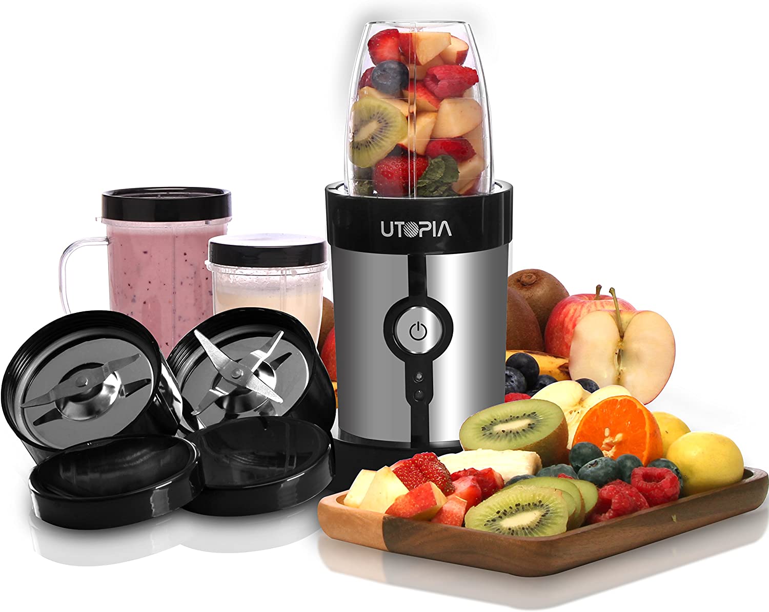 10-Piece Stainless Steel Mini Blender by Utopia Home – Utopia Deals