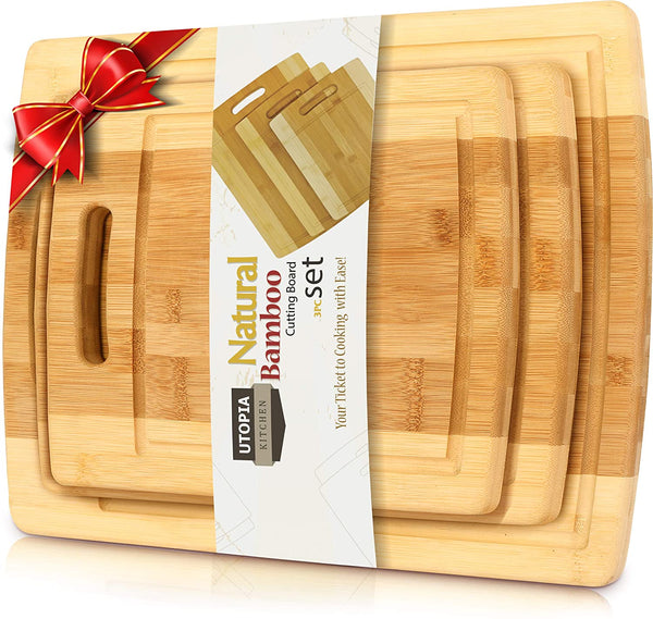 Island Life Kitchen organic Bamboo Cutting Board